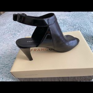 Franco Sarto Black leather Mule